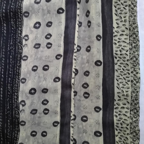 Classy Black & Tan Maxi Skirt Small - Picture 3 of 3